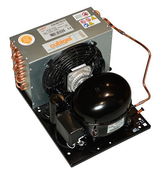 Huayi CGU80TB1N condensing unit, HBP - R134a, 220 - 240V, 50Hz