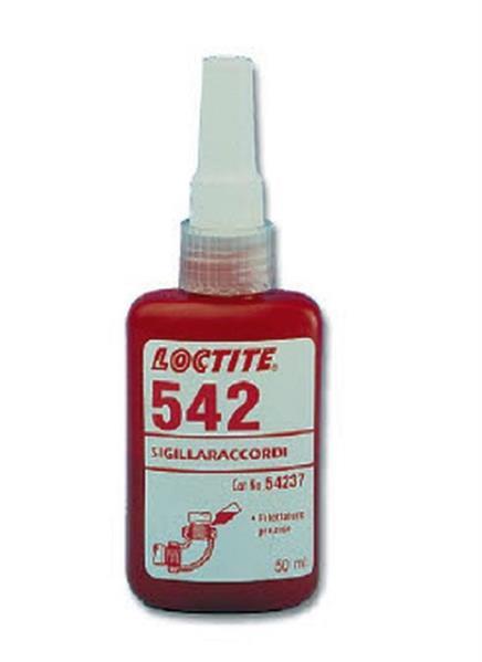 Sellador para uniones roscadas 50 ml WIGAM L542 ? Precio unitario (PU=12 unid.)