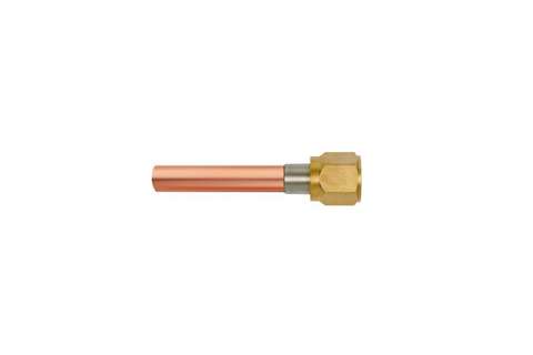 Prolongación 6CM conexión soldar - 1/2X1/2 SAE, 113040