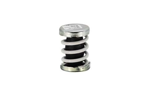 Amortiguador de vibraciones con muelle - MAX. 75KG - para montaje en carril de montaje, 10400320500
