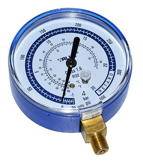 Manometr niskiego ciśnienia - suchy VALUE, R32, 1/8" NPT, d= 80 mm