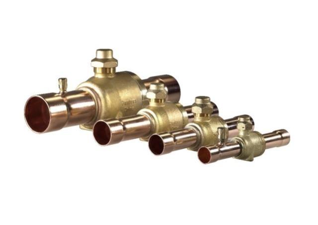 Kogelkraan Danfoss GBC 28s AP, 28 mm ODF soldeer, toegang