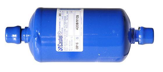 Filtro deshidratador CASTEL 4208/M10S, ANTI-ACID, 083S, 10 MM ODS, conexión soldar