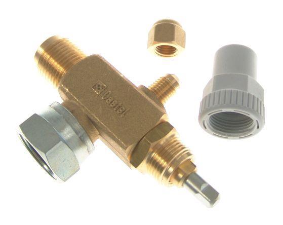 Zawór wkręcany Rotalock, przyłącza 1" wylot 5/8" SAE