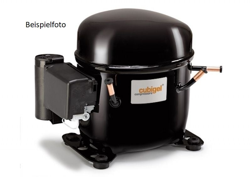 Kältekompressor, Kühlkompressor, Kupferrohre, Schwarz, Kugellager