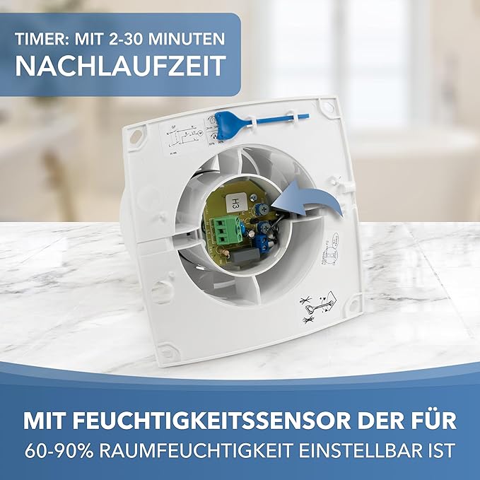 Ventilador axial Albatros 100 Silencio FS