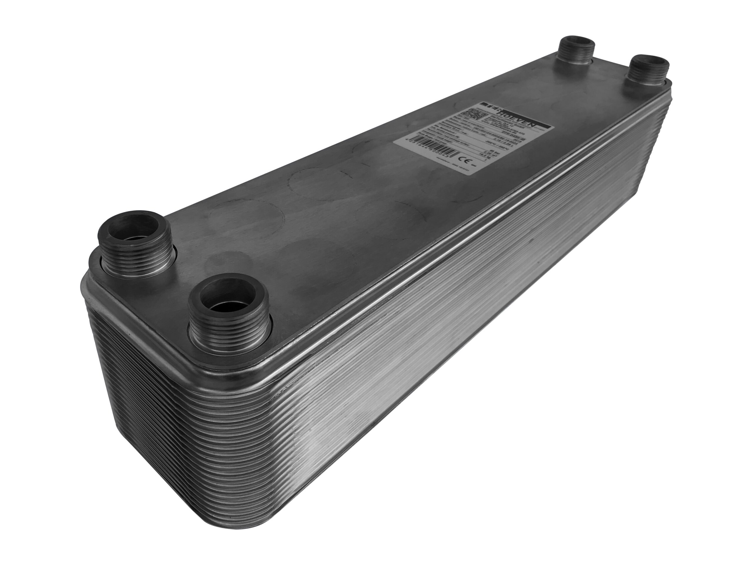 Platenwarmtewisselaar DTH-D43H-40 4x1"AG/22mm soldeer
