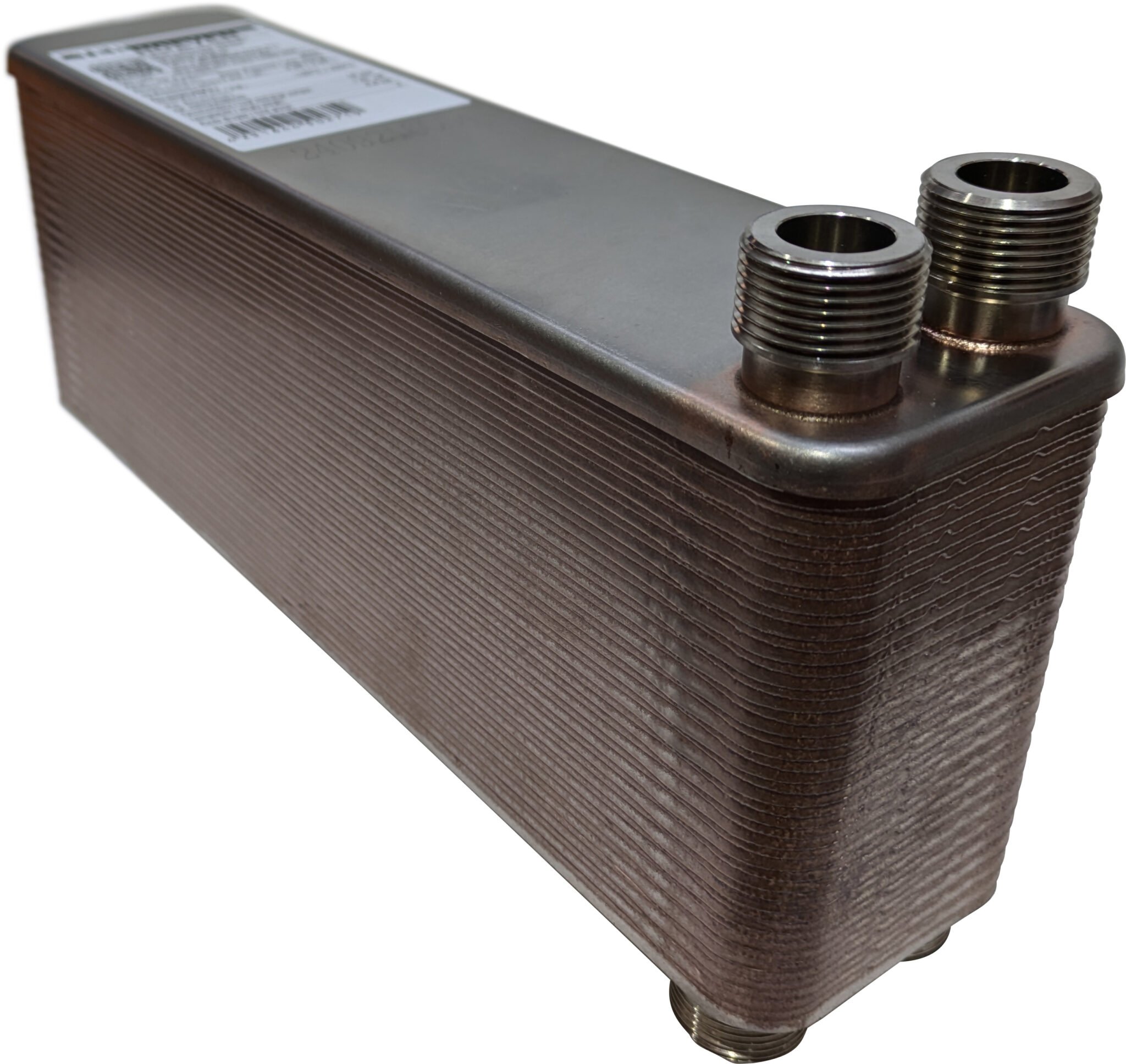 Copper-brazed stainless steel plate heat exchanger DTH-20B-46H-2way T2392-023