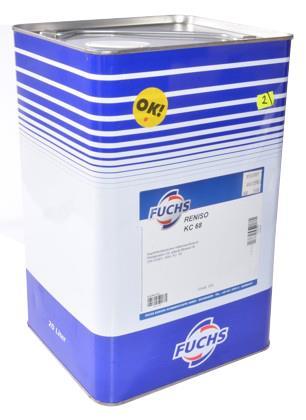 Huile KC 68V, pour compresseur d'ammoniac - 20L, pour basse température, remplacement de ON 68V