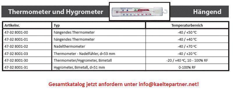 Termometro appeso -40 +40°C