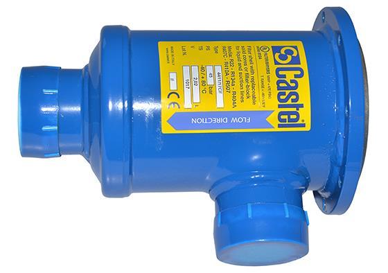 Filtr mechaniczny CASTEL 4411/17CF, 1 blok, 2.1/8" ODS, 54 mm