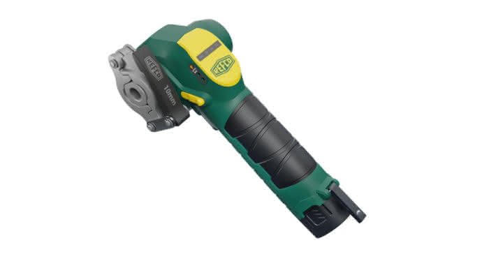 Refco 4689142 Abocardador métrico a pilas FLARE-e-M