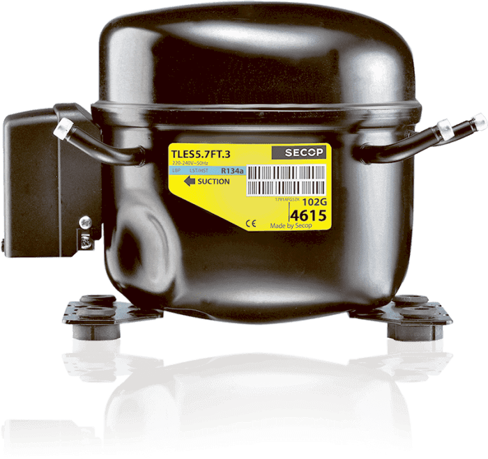 Sprężarka SECOP / Danfoss TL5CN, LBP/MBP - R290, 220-240V, 50Hz, LST, 102H4586, 102H4590