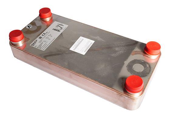 Intercambiador de placas SWEP, B120THx24/1P-MC-M, 2x42U + 2x1 1/2" (1,5 cm)