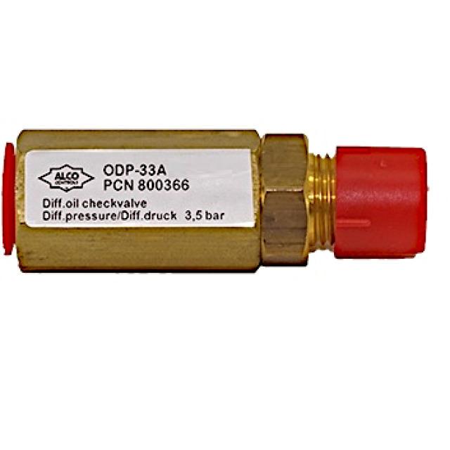 Alco oil differential pressure valve 350 kPa, 5/8", ODP-33A, 800366