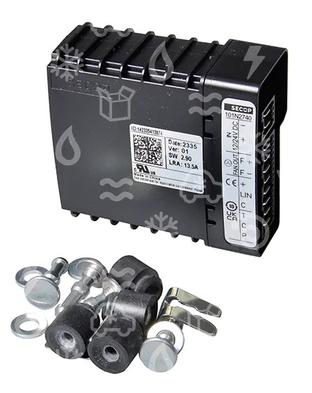 Sprężarka SECOP BDN45F, LBP/MBP - R134a / R1234yf, VDC 9.6 - 17 / 19 - 34,