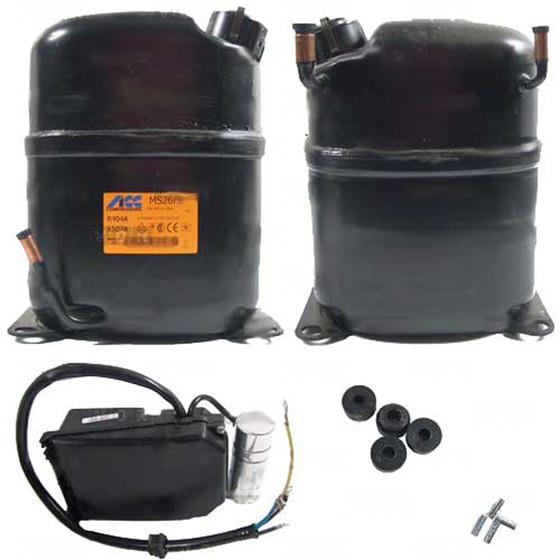Compresseur ACC Cubigel MS26FB-V, LBP - R404A, R507, 3/4HP, 220-240V