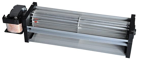 Cross-flow fan, 240x45 mm, 26W, motor left