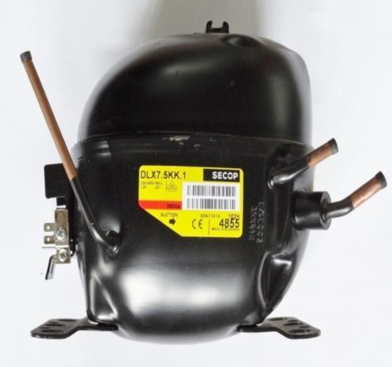 Compressor SECOP / Danfoss DLX7.5KK.1, LBP - R600a, 220-240V, 50 Hz, 102H4855