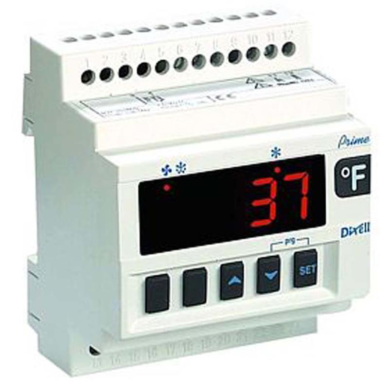 Cooling controller Dixell / Copeland XR 10 D, DIN, 110/230 V, sensor 1xPTC/NTC , 1 relay cooling/heating - not available, replaced by XR130D-5P0C1