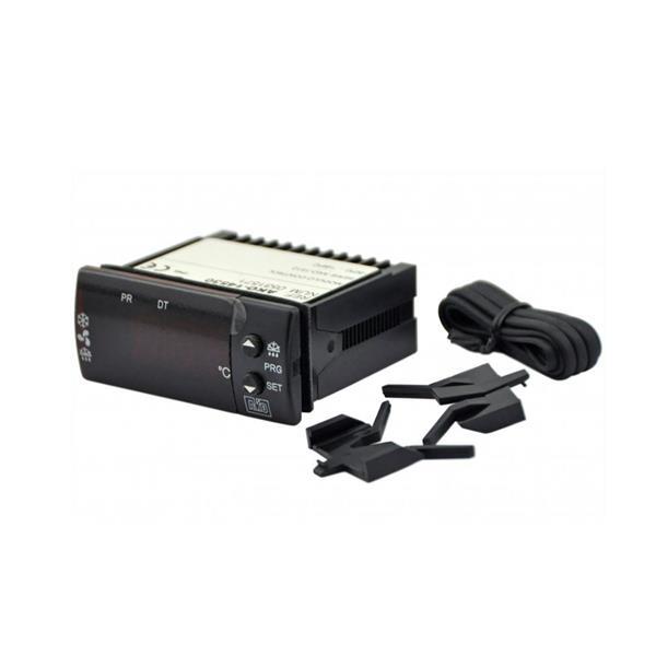 Sterownik elektroniczny AKO typ AKO-14530 wymiar montażowy 71x29mm napięcie 230V chłodzenie AC - niedostępny, zastąpiony przez AKO-D14323