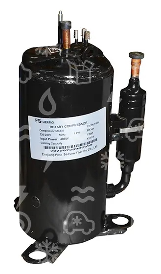 Compresor rotativo FS Thermo, FSQR-106H, R134a, 220-240V/50 Hz, 4416/1295 [Btu/W].