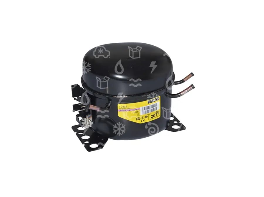 Sprężarka SECOP / Danfoss TL4CLR, MBP/LBP - R404A/R507, 220-240 V/50 Hz