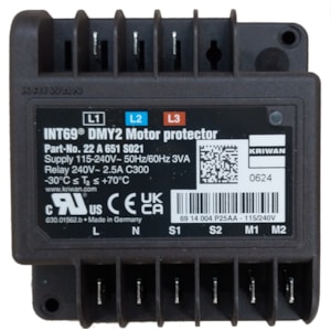 Elektroniczny moduł zabezpieczający silnik Danfoss INT69 DMY 2 (110-240 V), 22A651S021