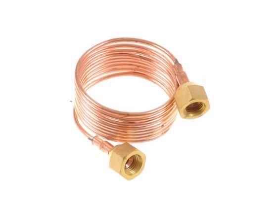 Tubo de compensación de presión / tubo capilar 1,5 m con tuerca de unión 1/4" SAE