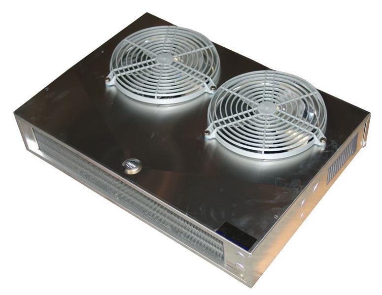 Evaporator ECO EVSB-131ED, 0.89 kW, 560 m3/h, fan 2x200 mm, electric defrosting