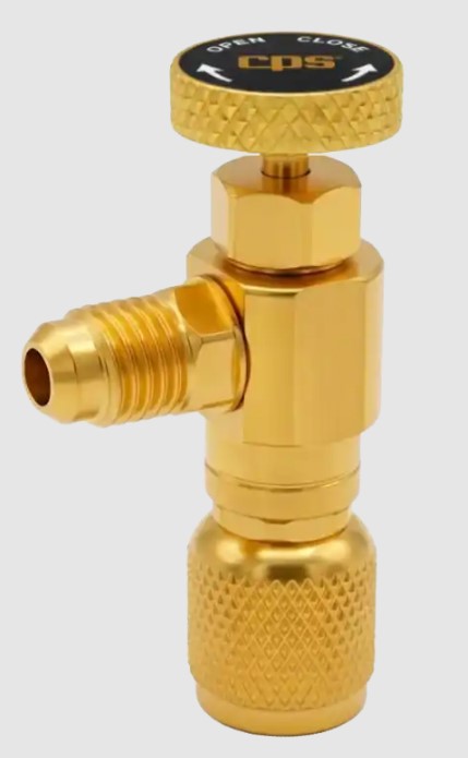 Druckluftanschluss, Schlauchanschluss, Goldfarben, Ventil, Adapter