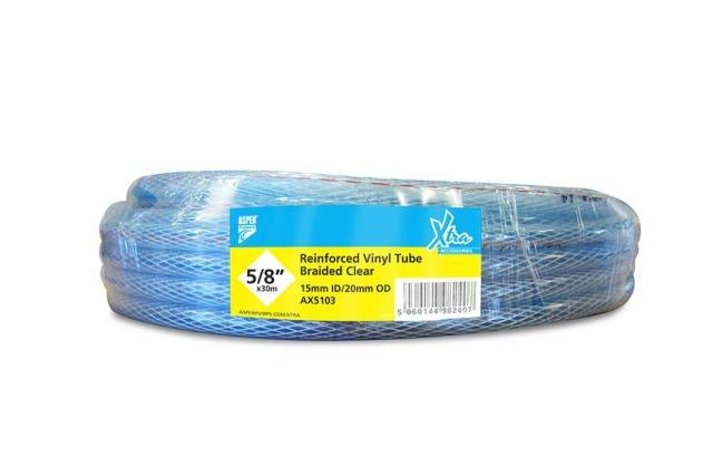 Aspen hose 15mm 30m AX5103 PVC fabric hose ID Ø 15mm ring = 30m