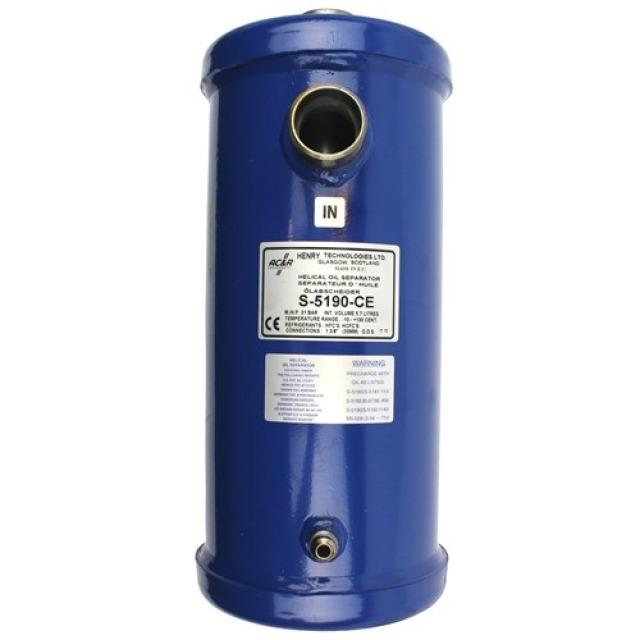AC+R olieafscheider S-5190-CE HELICAL gesoldeerde versie 35mm