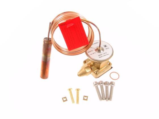 Parte superior de la válvula de expansión termostática Honeywell TMX-00051, R407C, MOP +15