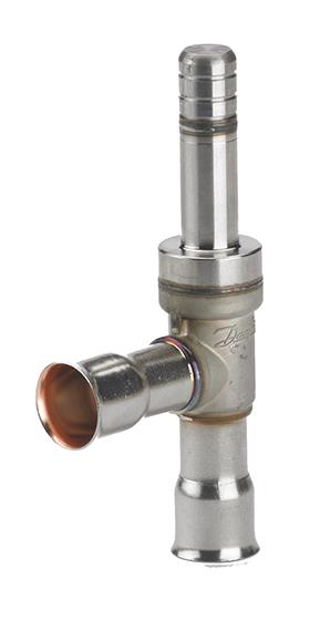 Elettrovalvola Danfoss EVUL 5, R744 / CO2, NC, angolo 3/8" ODF