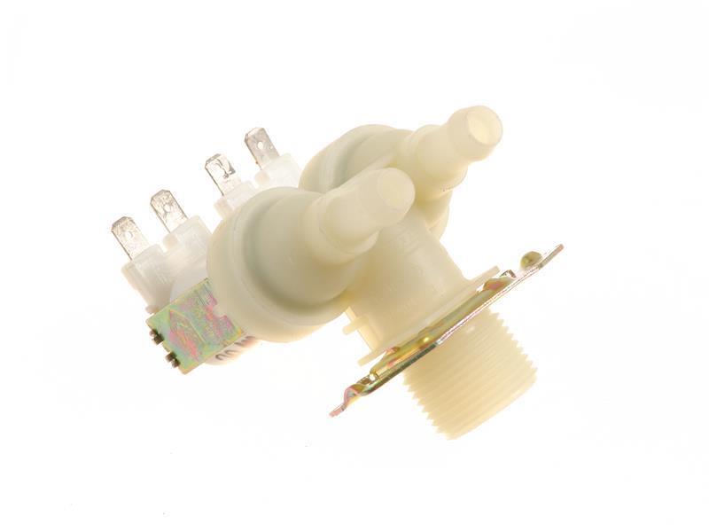 Solenoid valve 2-way, 90°, angle