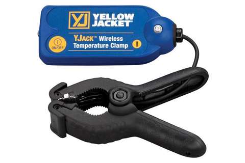 YJACK temperature sensor -40 - 80°C - with pipe clamp - Bluetooth, 67061