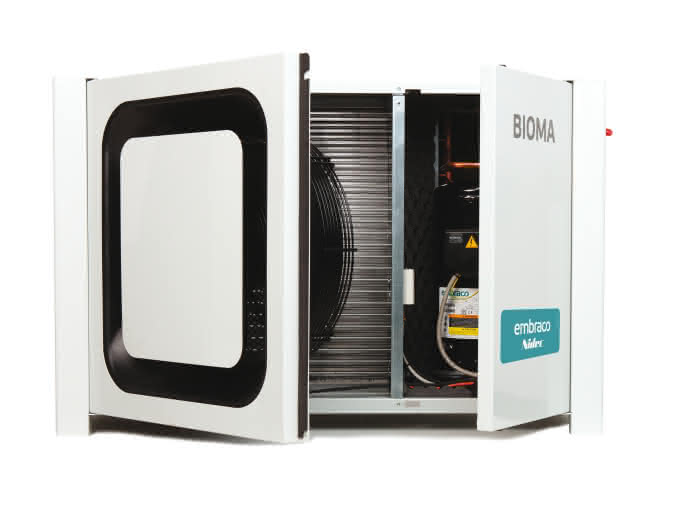 Embraco condensing unit fully hermetic Bioma UP-NEU6214Z, R134a/R513A, 230V/50HZ