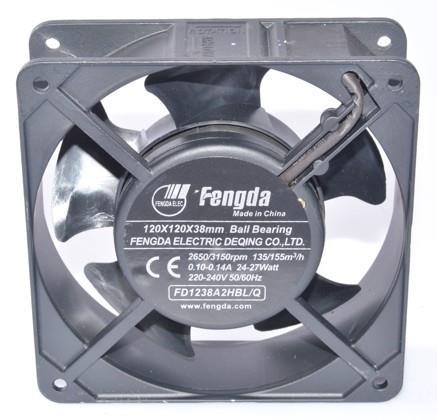 Wentylator osiowy, 120 x 120 x 38 mm, 230 V / 50 Hz, 2650/3150 obr.