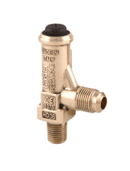 Zawór bezpieczeństwa CASTEL 3060/45C320, wkręcany, 1/2" NPT - 5/8" SAE, 32 bar