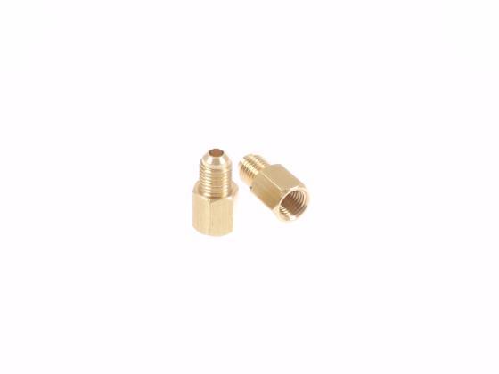 Double nipple (connecting nipple) - 180° - 1/4 x 1/4 F