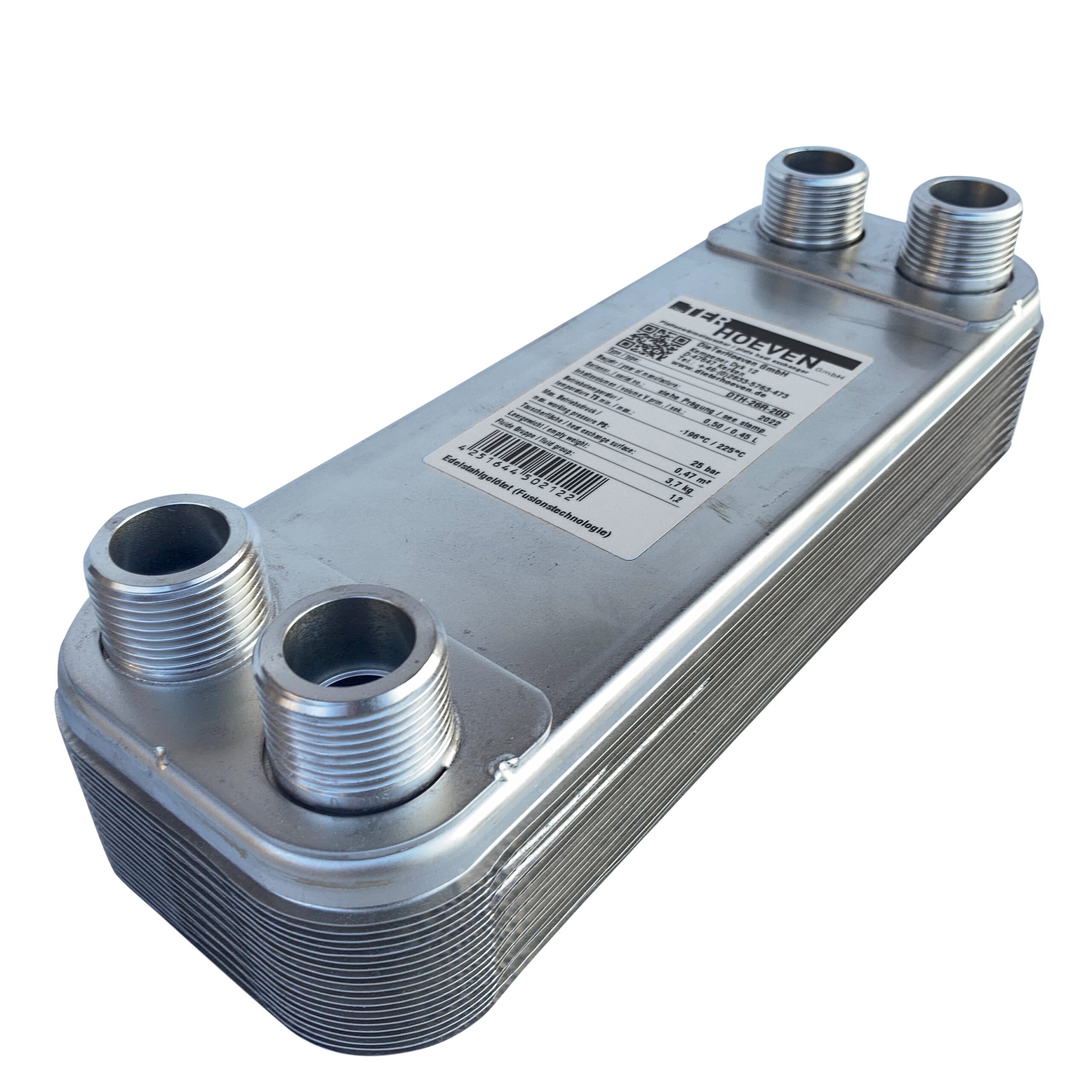 Platenwarmtewisselaar DTH-26R-20D