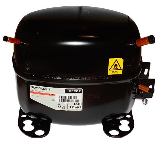 Compresor SECOP / Danfoss SLV15CNK.2, LBP - R290, 220-240V 50/60Hz, 104H8541
