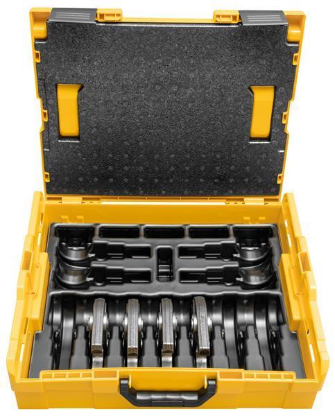 REMS Pince à sertir radiale MINI SET BMP 1/4-3/8-1/2-5/8" L-BOXX