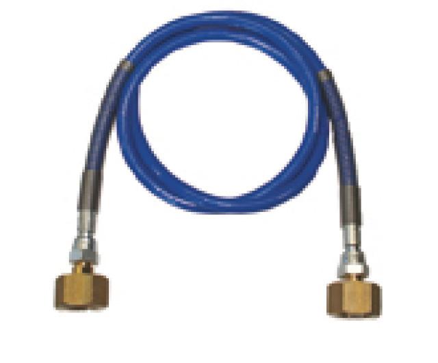 PERKEO FLEX verbindingsslang voor zuurstof, 200 bar, L=1m, DIN 477