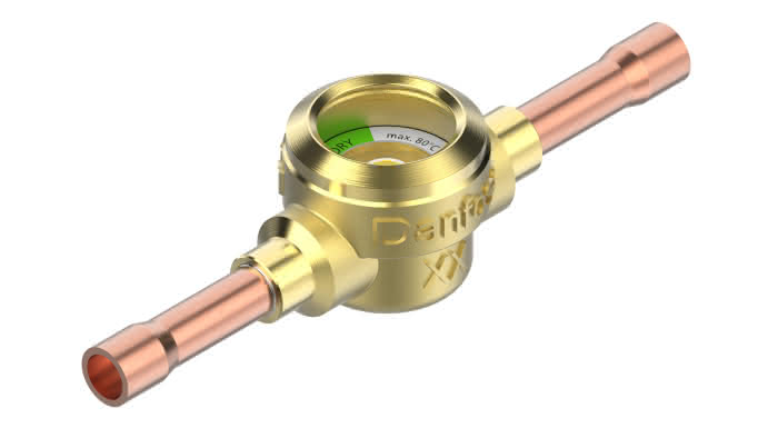 Danfoss SGP 6s I sight glass, 6 mm ODF, ODS, R290, UL certificate