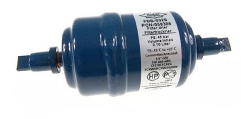 Filtro secador ALCO, FDB-082S, 1/4" ODF, conexión soldar, 059314