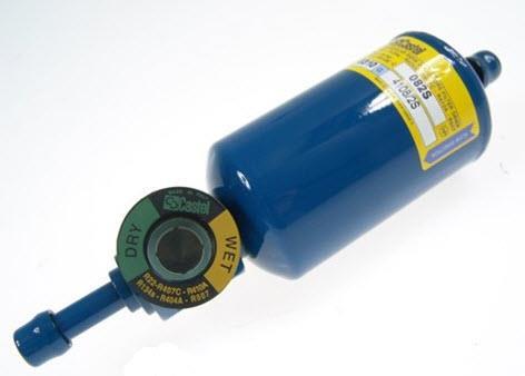 Filtre déshydrateur Castel 4108/3S, 083S, 3/8"+ ODS, + hublot- non disponible, remplacé par DI308N-3S