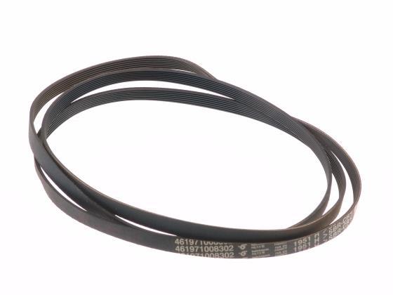 Ribbat bälte, med 7 rundade ribbor, tygförstärkt 1951 H7