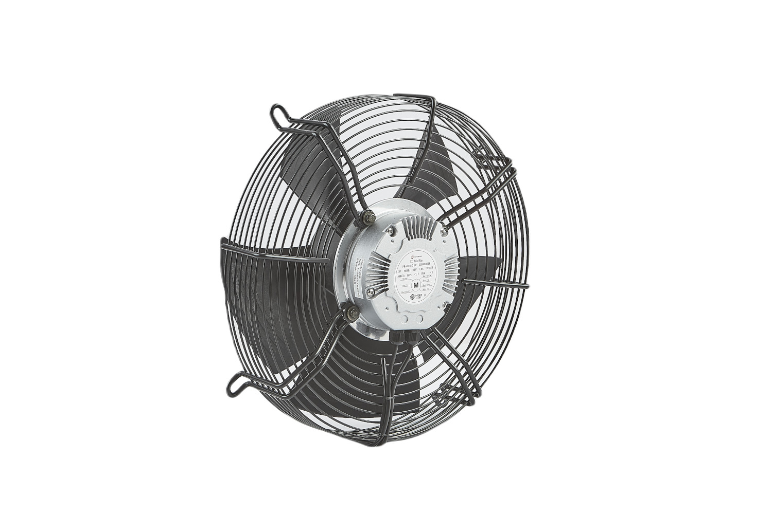 lüfter, elektroventilator, zwei-blatt-design, metallisch, kühlventilator